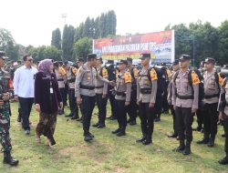 Apel Pergeseran Pasukan, Polres Purbalingga Siap Amankan Pemungutan Suara Pilkada 2024