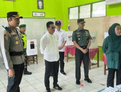 Kapolres Purbalingga Bersama Forkopimda Pantau Pemungutan Suara di Sejumlah TPS