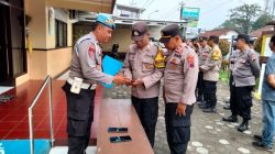 Polsek Kemangkon Sidak Handphone Anggota untuk Cegah Judi Online