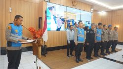 Polres PurbaIingga Gelar Pengambilan Sumpah dan Penandatanganan Pakta Integritas Penerimaan Bakomsus Polri