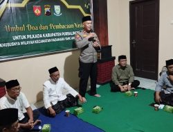 Polsek Padamara Gelar Doa Bersama Keamanan Pilkada