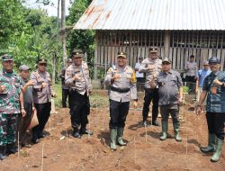 Kapolres Purbalingga Dukung Ketahanan Pangan di Desa Selakambang