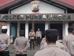 Kapolres Purbalingga Sampaikan Arahan Presiden kepada Anggota