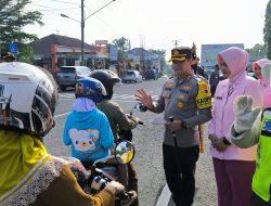 Semarak, Polres Purbalingga Sosialisasi Penerimaan Polri dan PPDB TK Kemala Bhayangkari