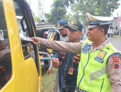 Satlantas Polres Purbalingga Gelar Ramchek dan Pemeriksaan Urine Pengendara