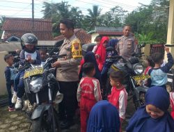 Ini Kegiatan Polisi Sahabat Anak di Polsek Pengadegan