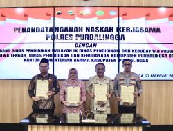 Polres PurbaIingga Jalin Kerja Sama Bidang Pendidikan