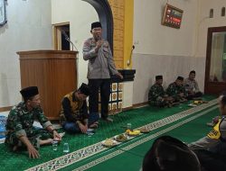 Gelar Tarawih Kamtibmas, Kapolsek Bobotsari Sampaikan Imbauan Keamanan