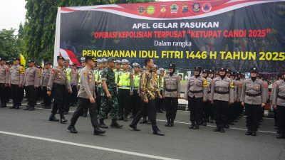 Gelar Pasukan OKC 2025, Polres Purbalingga Siap Amankan Idul Fitri 1446 H