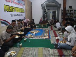 Satlantas Polres Purbalingga Buka Puasa Bersama Anak Yatim