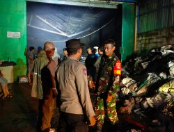 Gudang Penggilingan Kapuk Terbakar di Karanganyar