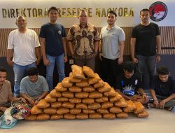 Polisi Gagalkan Peredaran 47 Kg Ganja di Sumbar, 4 Tersangka Ditangkap