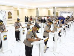 Pimpin Sertijab 5 Pejabat Utama dan 4 Kapolres, Kapolda Jateng : Mari Benahi Diri dan Jaga Kepercayaan Publik