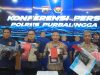 Polres Purbalingga Kembali Ungkap Tiga Kasus Kekerasan Hasil Operasi Aman Candi 2025