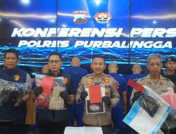 Polres Purbalingga Kembali Ungkap Tiga Kasus Kekerasan Hasil Operasi Aman Candi 2025