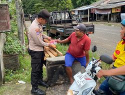 Satbinmas Polres Purbalingga Sosialisasi Waspada Premanisme kepada Pedagang Pasar Hewan