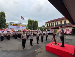 72 Personel Polres Purbalingga Naik Pangkat, Dua Orang Purnabakti