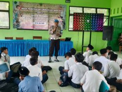 Polsek Kemangkon Sosialisasikan Tertib Lalu Lintas dan Bahaya Judi Online di Empat Sekolah