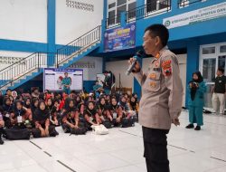 Polsek Pengadegan Binluh Siswa Baru SMK YPLP Perwira 2