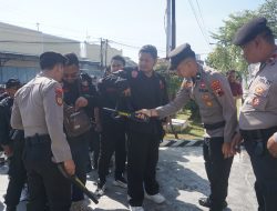 Polres Purbalingga Amankan Aksi Solidaritas LSM di Pengadilan Negeri