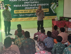 Cegah Perundungan Polsek Bojongsari Sosialisasi di MTs Ma’arif NU 06