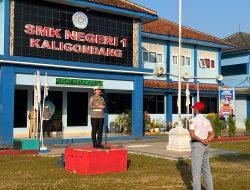 Jadi Pembina Upacara, Kasat Lantas Polres Purbalingga Ajak Siswa Tertib Lalu Lintas