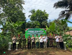 Polres Purbalingga Gandeng Pondok Pesantren Laksanakan Penanaman Jagung Serentak