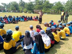 Kapolsek Kejobong Beri Motivasi Peserta Latihan Paskibra