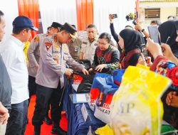 Kapolri Tinjau GPM di Kalbar, 310,25 Ton Beras SPHP Telah Polri Distribusikan