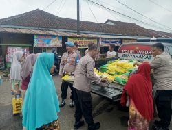Libatkan Seluruh Polsek, Polres Purbalingga Salurkan 17,90 Ton Beras SPHP