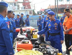 Ditpolairud Polda Jateng Gelar Apel Siaga Bencana