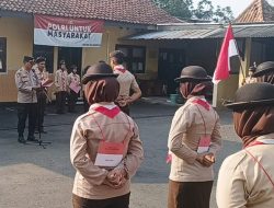 Kapolsek Kalimanah Pimpin Upacara Pembukaan Kemah Saka Bhayangkara