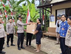 Polres Purbalingga Serahkan Bantuan Televisi untuk Pos Satkamling