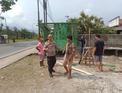 Polisi di Banyumas Dukung Pendirian Pos Satkamling