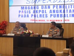 Tim Lemdiklat Polri Supervisi Perwira Siswa Akpol di Polres Purbalingga