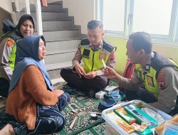 Dokkes Polres Purbalingga Berikan Pelayanan Kesehatan Gratis di Lokasi Bencana