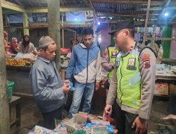Polsek Karangreja Intensifkan Patroli Pertokoan, Pasar dan Hotel Selama Ramadan