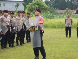 Latih Kesiapsiagaan, Polres Purbalingga Gelar Pelatihan Dalmas