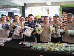 Polda Jateng Ungkap Peredaran Narkoba Lintas Provinsi, Empat Tersangka Diamankan