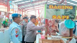 TNI-Polri di Bukateja Patroli Sinergitas dan Monitoring Harga Sembako Jelang Lebaran